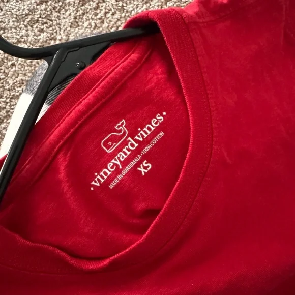 Vineyard Vines Red Long Sleeve Tee - Picture 5 of 5